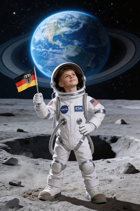 Magisches Portrait – Astronaut
