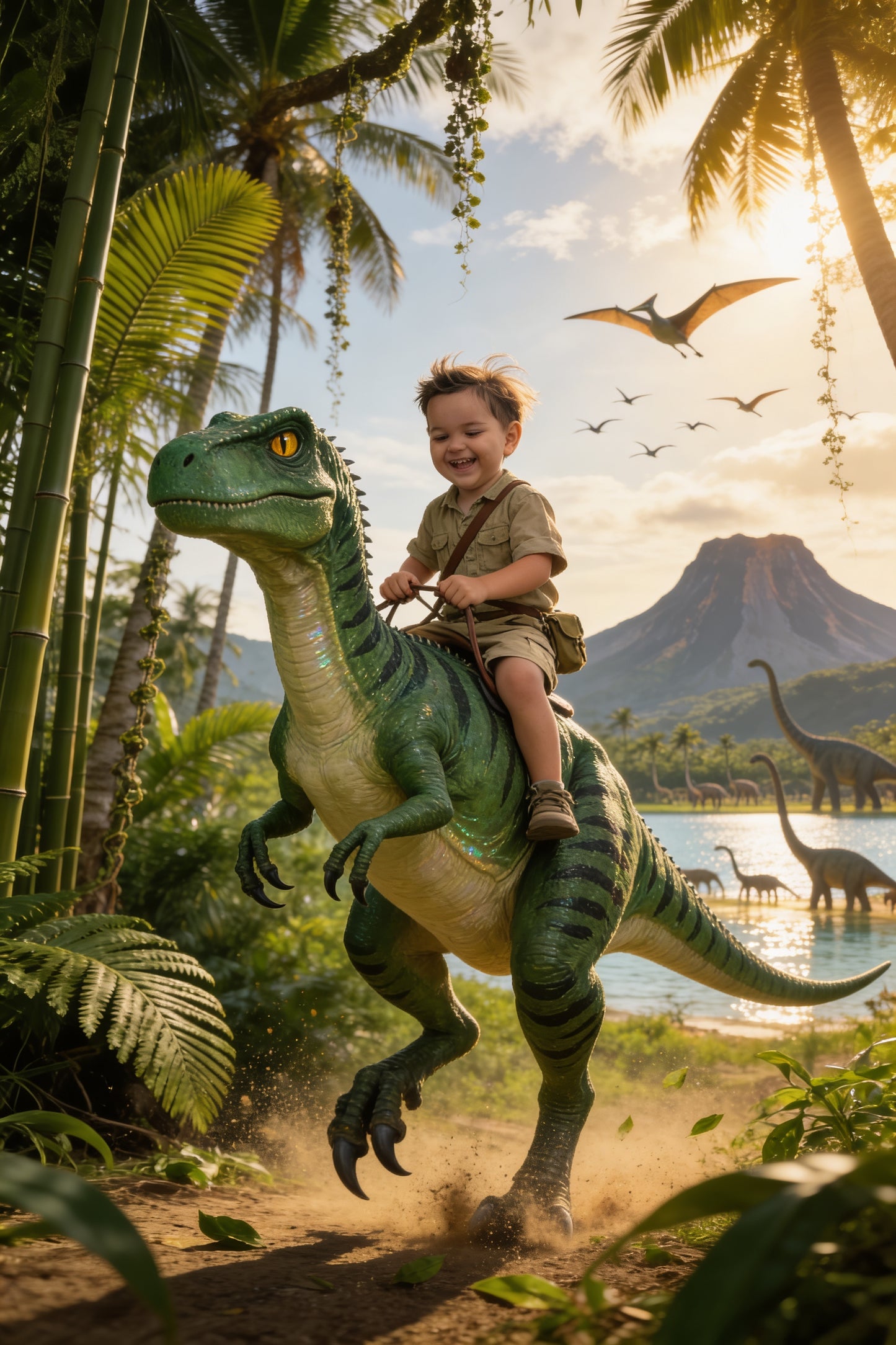 Magisches Portrait – Dino Jura