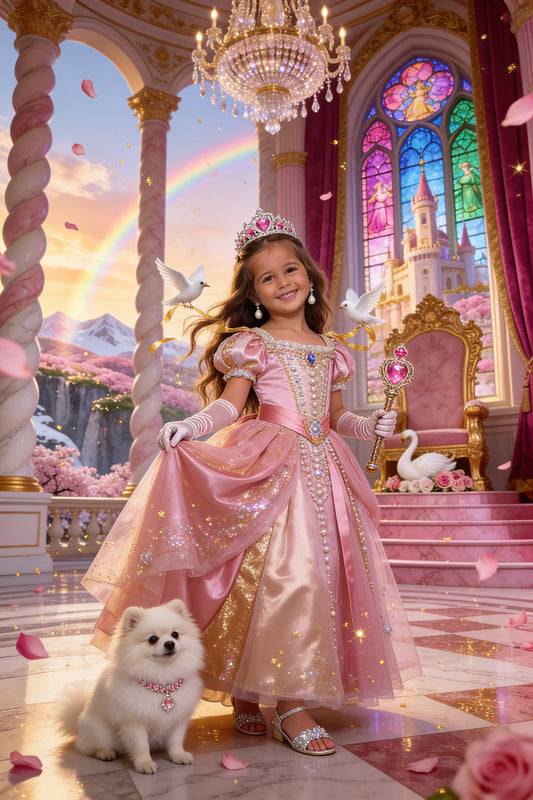 Magisches Portrait – Prinzessin im Palast