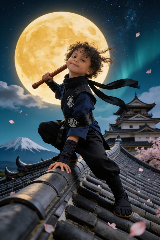 Magisches Portrait – Ninja