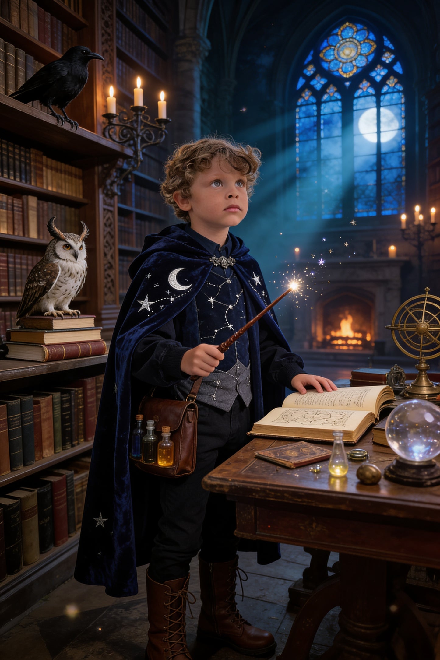 Portrait Magique – Sorcier