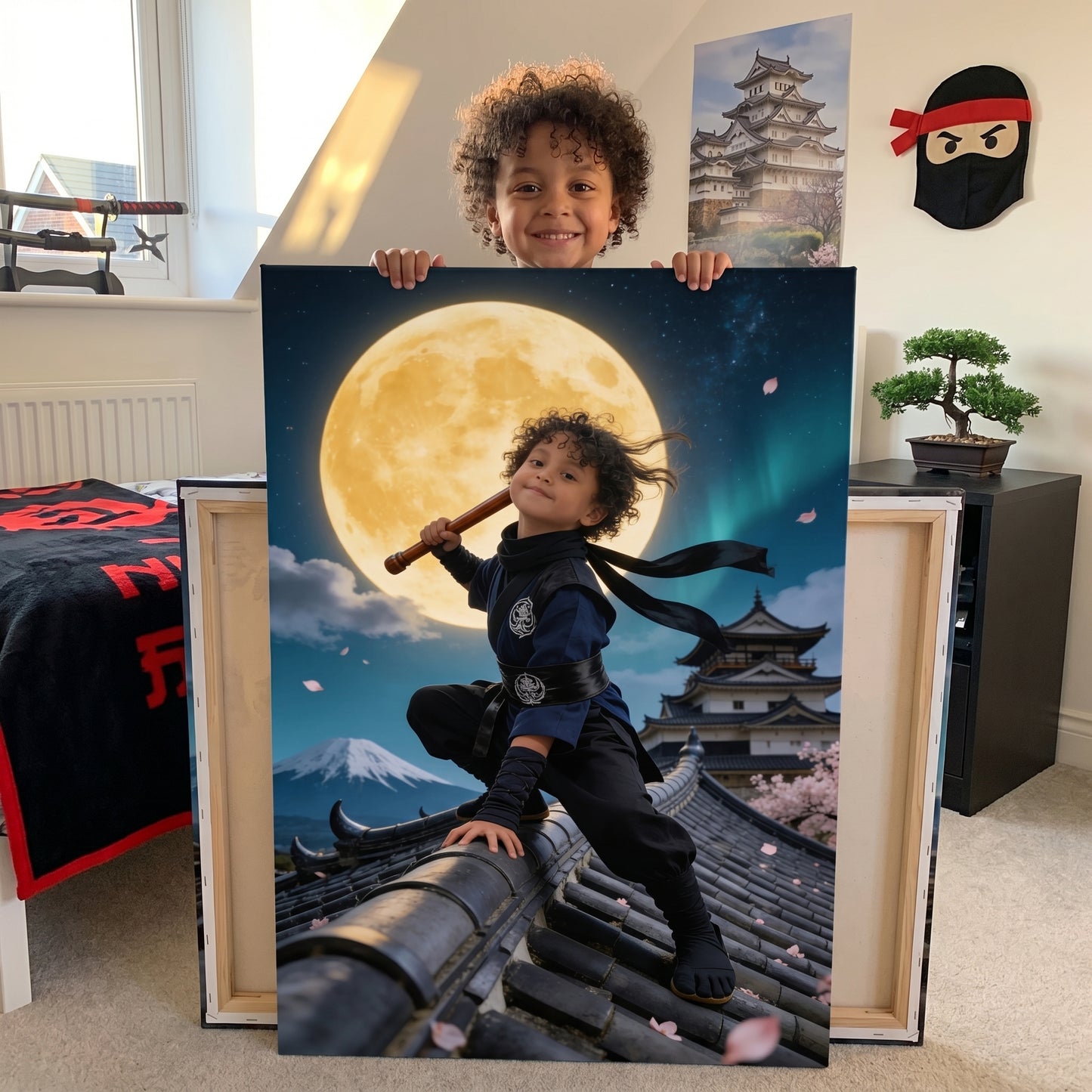 Magisches Portrait – Ninja