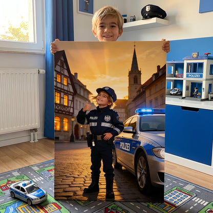Magisches Portrait – Polizist